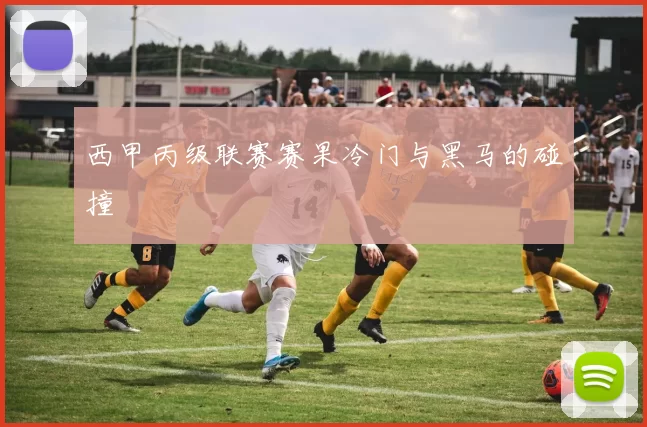 西甲丙级联赛赛果冷门与黑马的碰撞